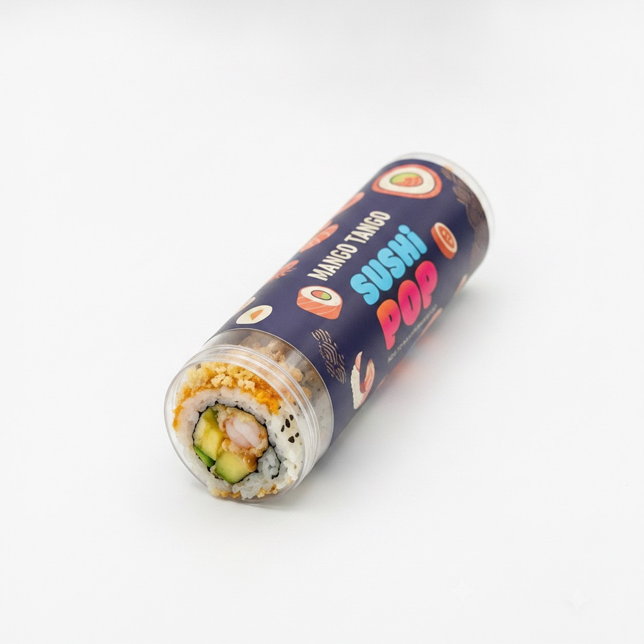 Mango Tango — Sushi Pop de camarón y mango biche